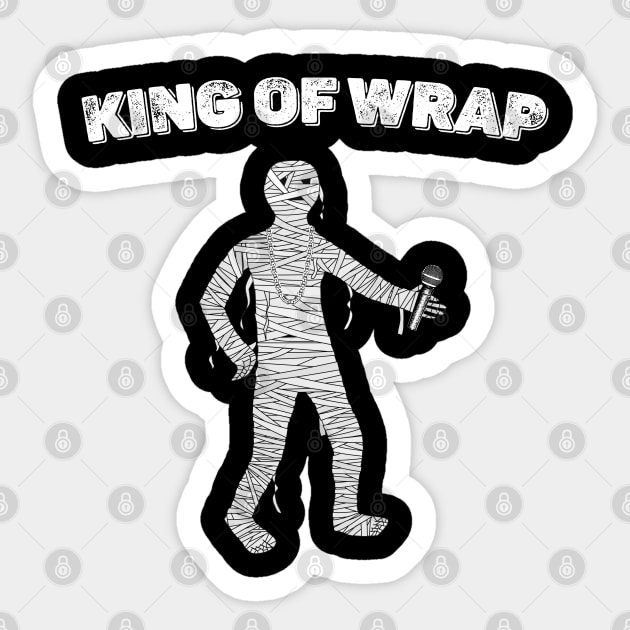 King of Wrap Sticker by giovanniiiii